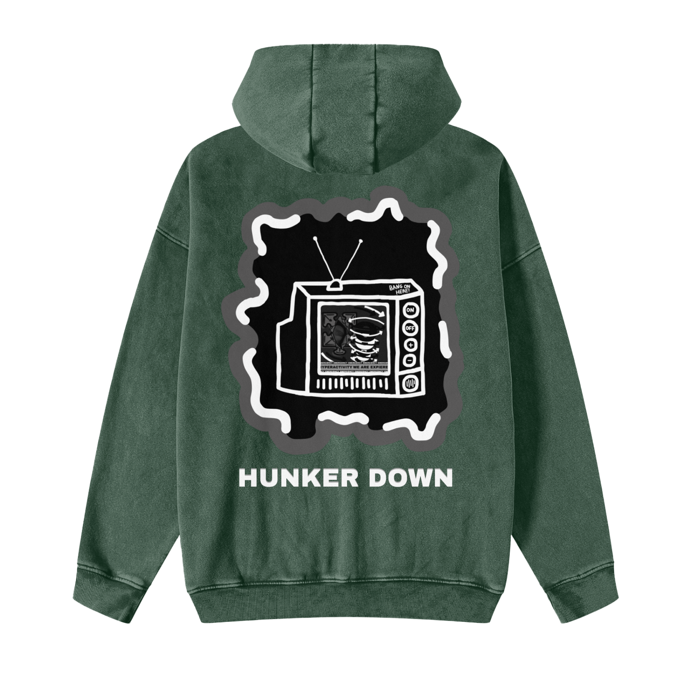 HUNKER DOWN FULL-ZIP HOODIE
