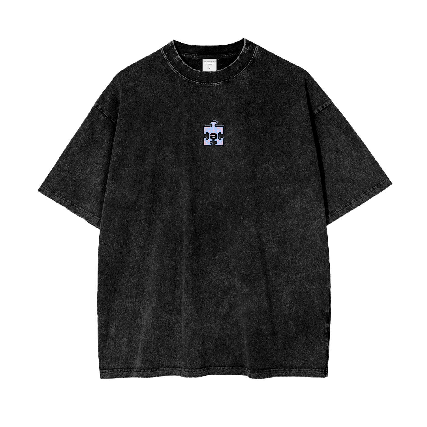 THREE FACES OVERSIZED TEE