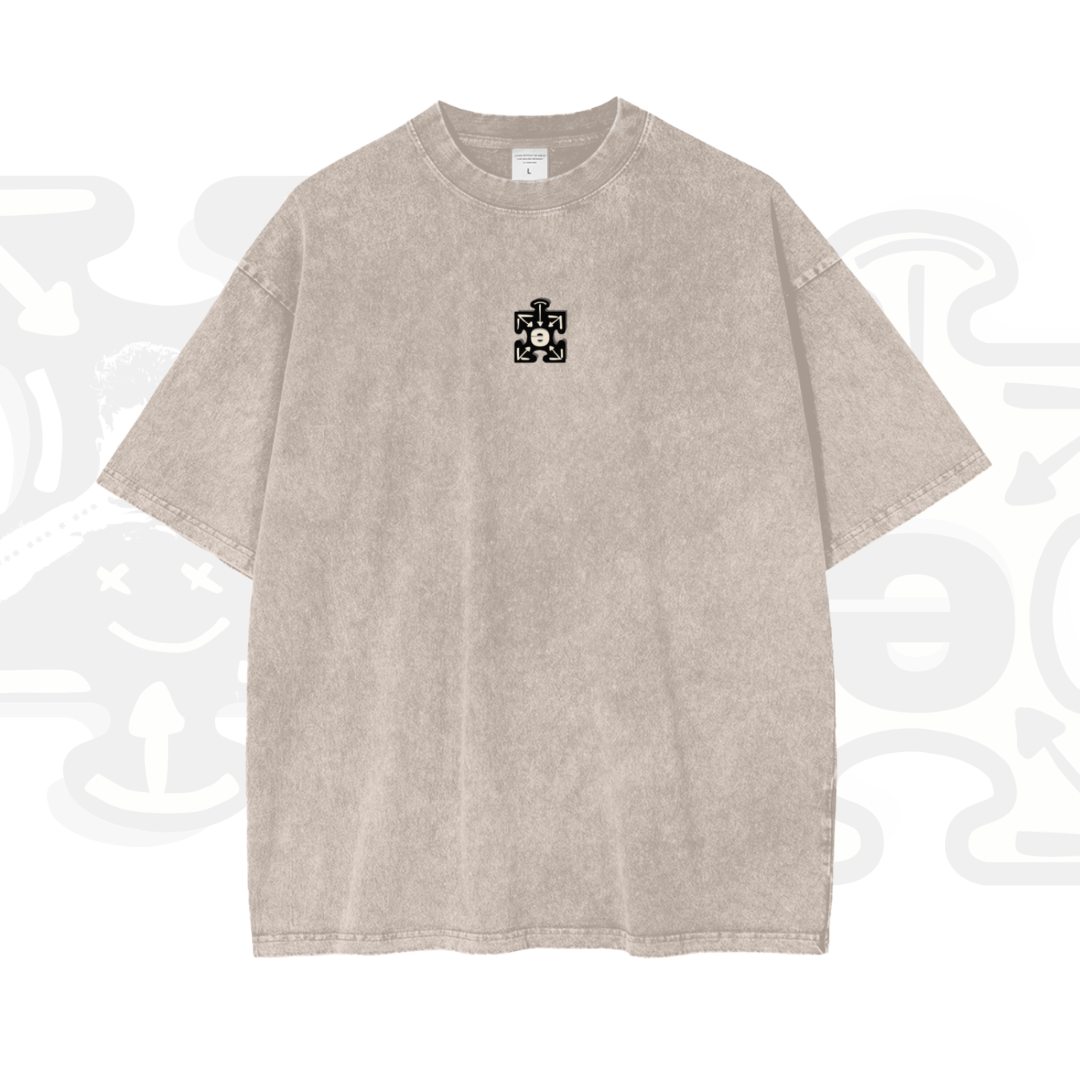 PERSUADED BY HYPERFIXATIONS INVERTED & OVERSIZED TEE