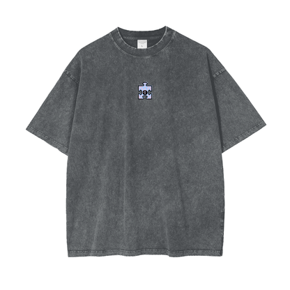 THREE FACES OVERSIZED TEE