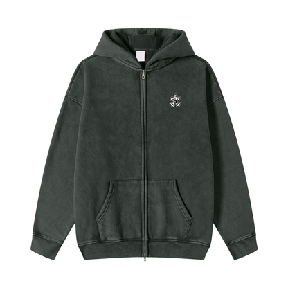 HUNKER DOWN FULL-ZIP HOODIE