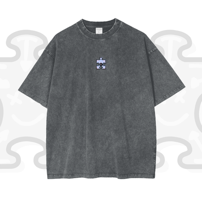 THREE FACES OVERSIZED TEE