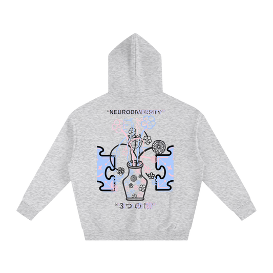 NO. 4 "THREE FACES" FLEECED HOODIE