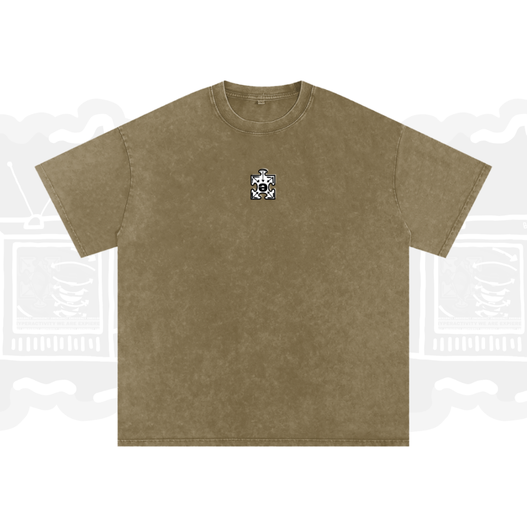 HUNKER DOWN OVERSIZED TEE