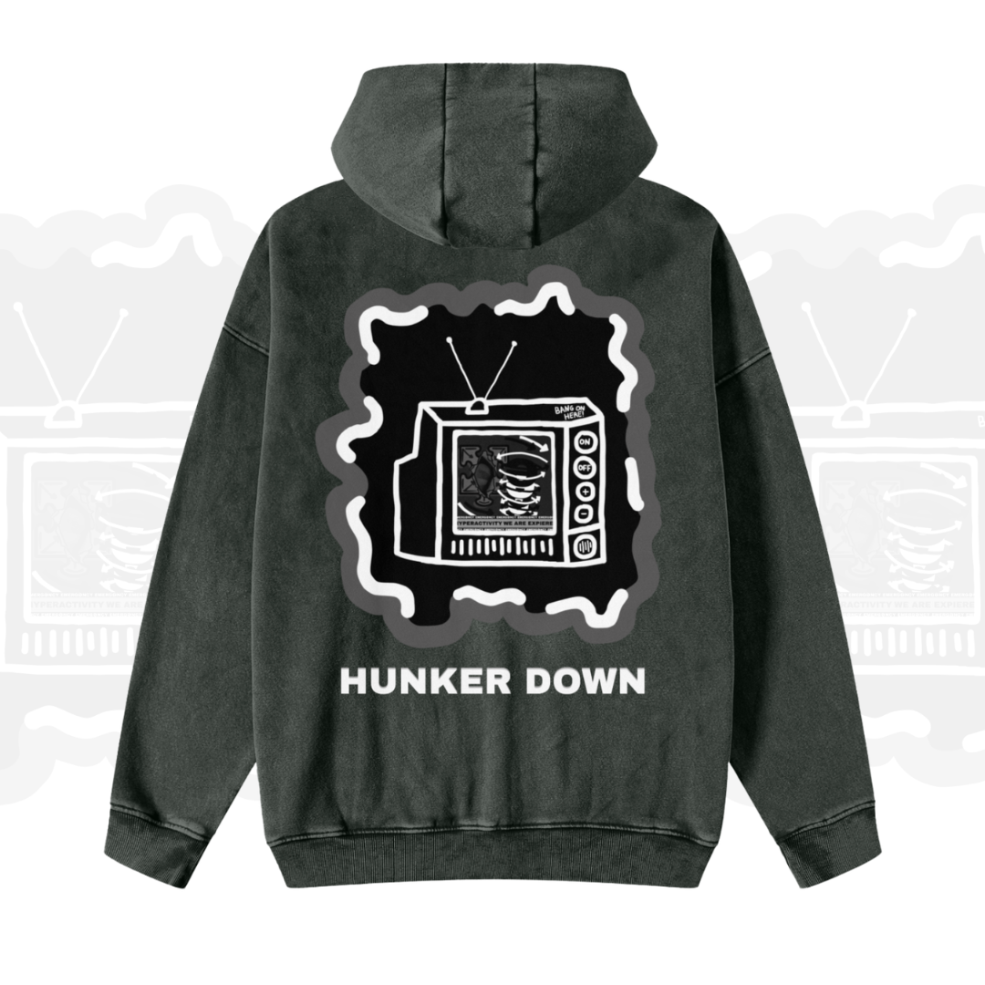HUNKER DOWN FULL-ZIP HOODIE