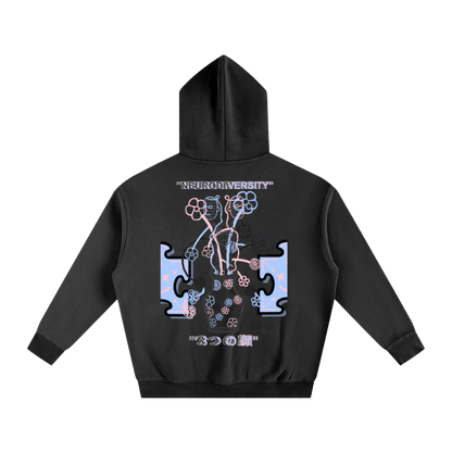 NO. 4 "THREE FACES" FLEECED HOODIE