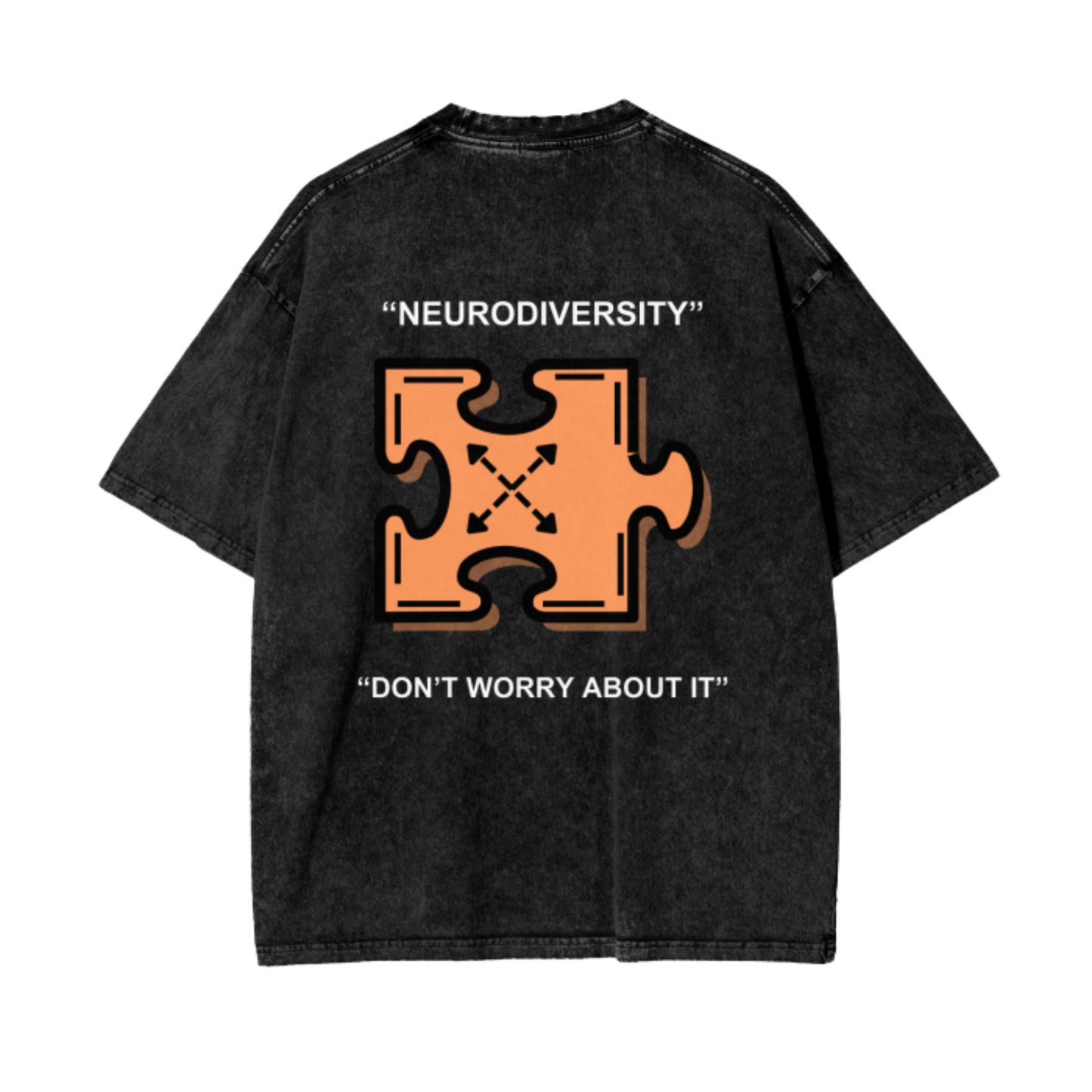 NO. 1 "DON'T WORRY ABOUT IT" OVERSIZE T-SHIRT