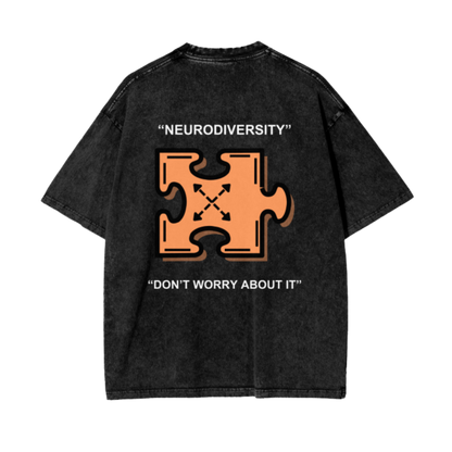 NO. 1 "DON'T WORRY ABOUT IT" OVERSIZE T-SHIRT