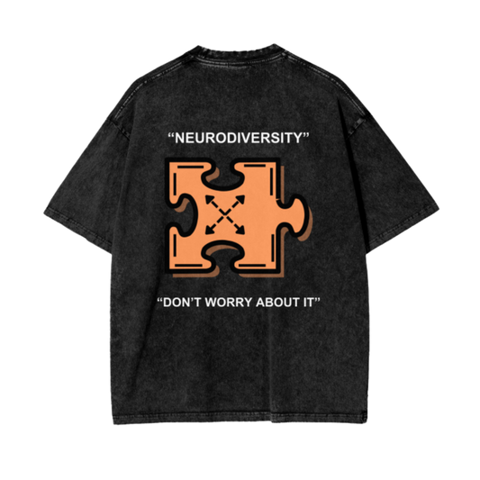 NO. 1 "DON'T WORRY ABOUT IT" OVERSIZE T-SHIRT