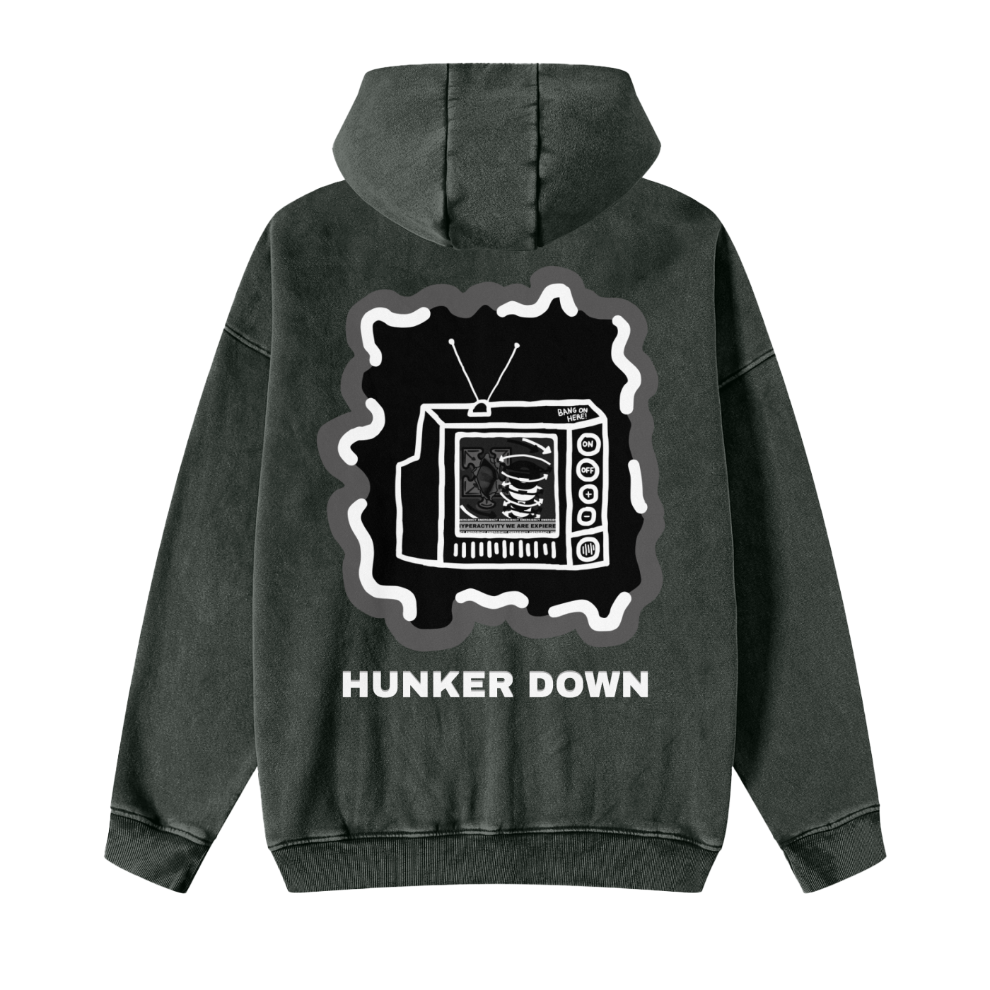 HUNKER DOWN FULL-ZIP HOODIE