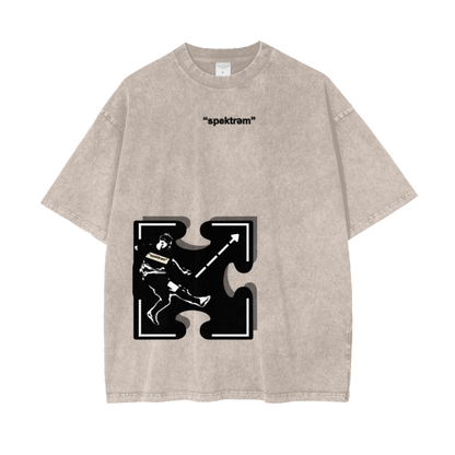 NO. 3 "PERSUADED BY HYPERFIXATIONS" OVERSIZE T-SHIRT (INVERT)