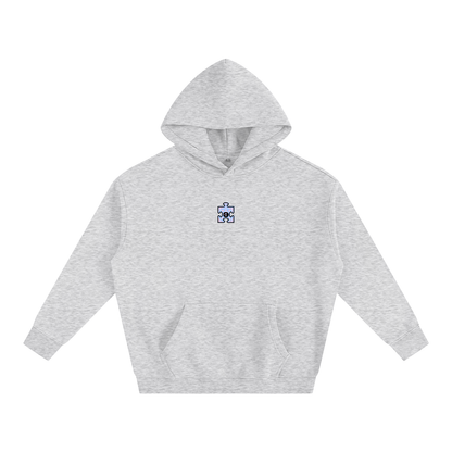 THREE FACES OVERSIZED & FLEECED HOODIE
