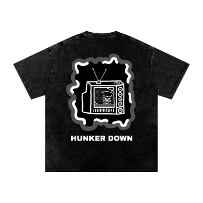 HUNKER DOWN OVERSIZED TEE