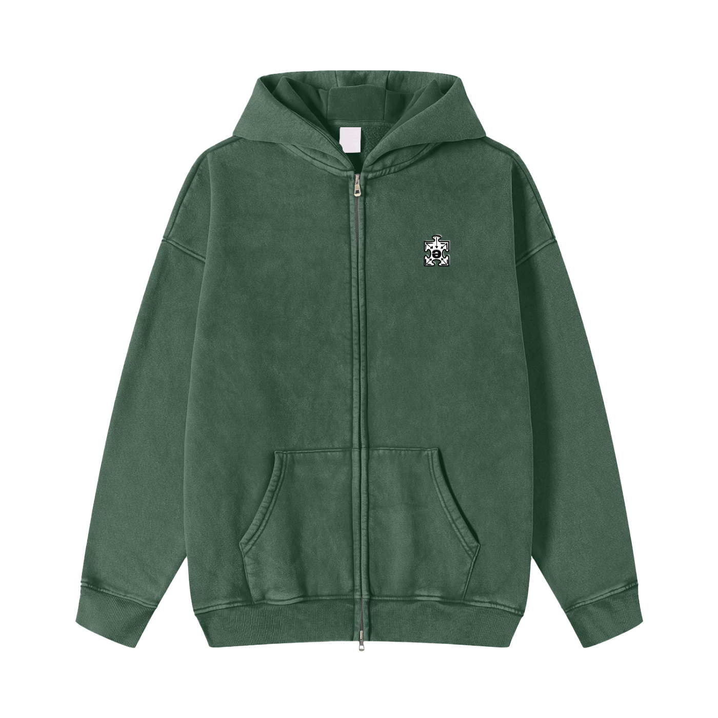 HUNKER DOWN FULL-ZIP HOODIE