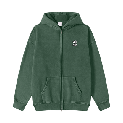 HUNKER DOWN FULL-ZIP HOODIE
